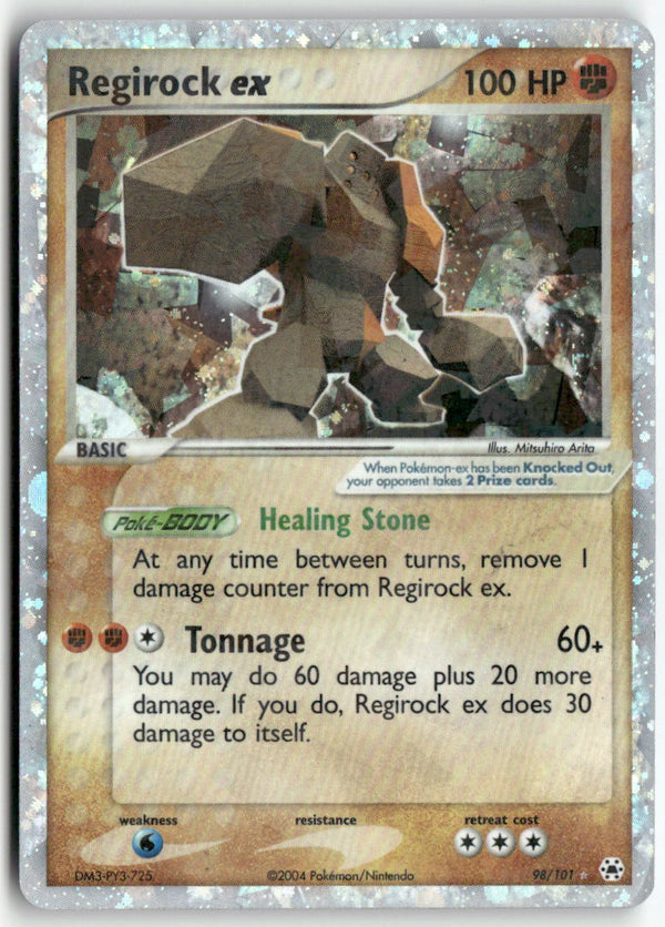 2005 EX : Hidden Legends - Regirock ex
