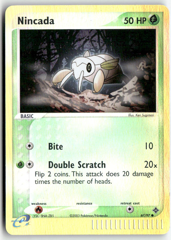 2004 EX : Dragon - Nincada Rev. Foil