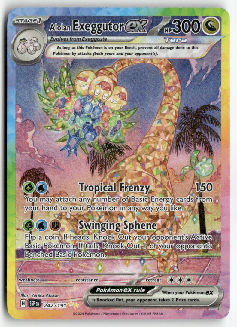 2024 Surging Sparks -  Alolan Exeggutor ex