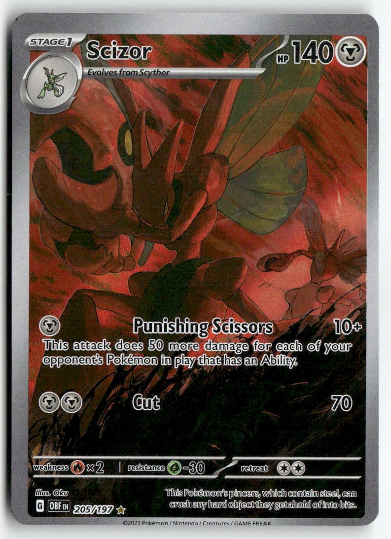 2023 Obsidian Flames - Scizor