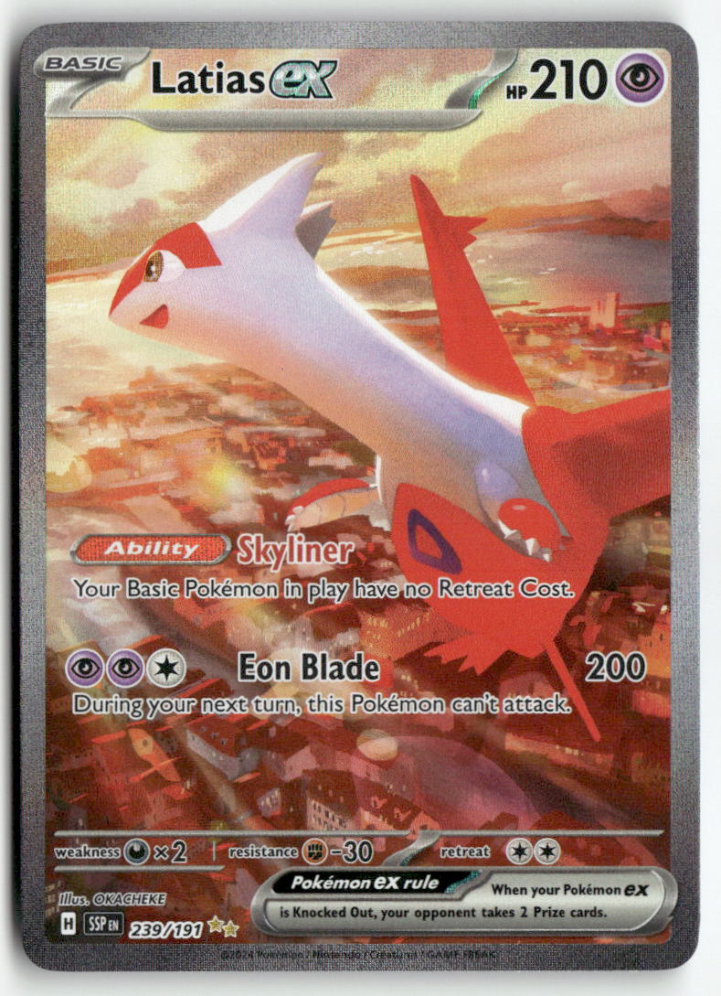 2024 Surging Sparks -  Latias ex
