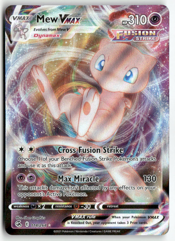 2021 Fusion Strike - Mew VMAX