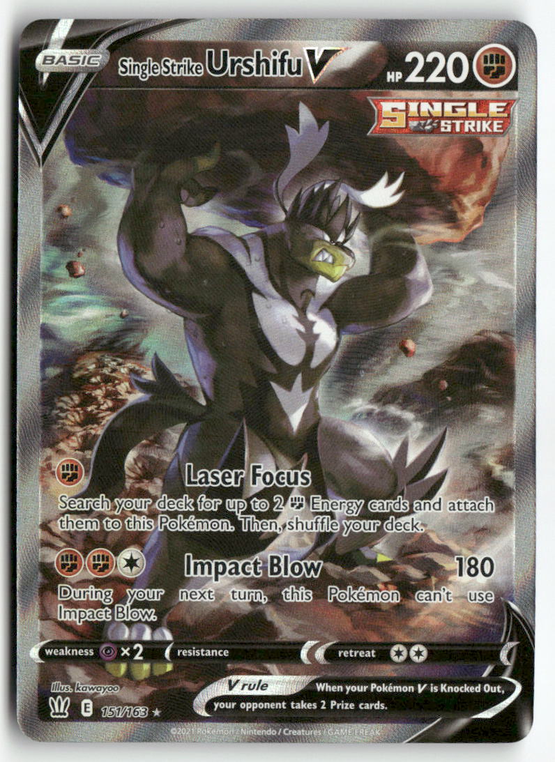 2021 Battle Styles - Single Strike Urshifu V