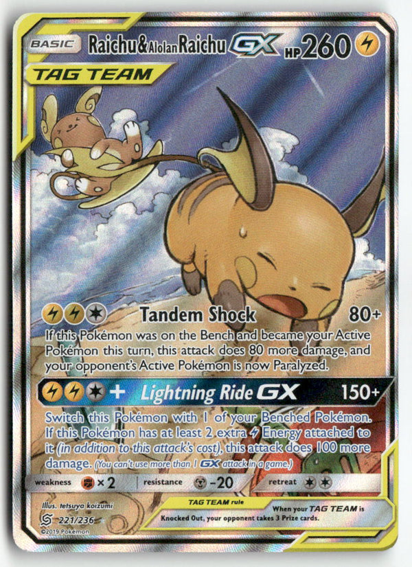 2019 Unified Minds - Raichu & Alolan Raichu