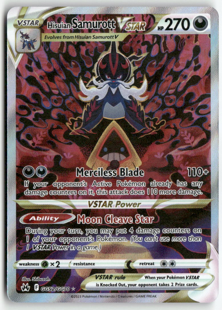 2023 Crown Zenith - Hisuian Samurott VSTAR
