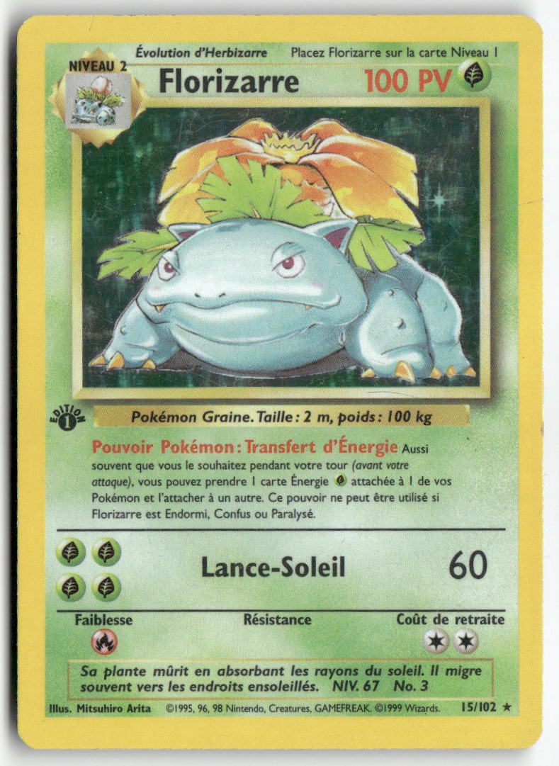 1999 Set de Base Ed.1 - Florizarre Holo