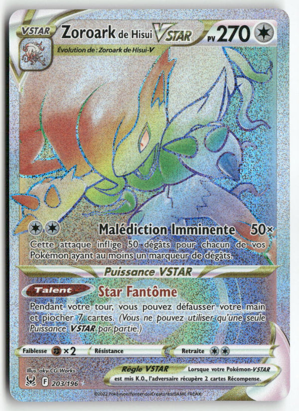 2022 Origine Perdue - Zoroark de Hisui VSTAR