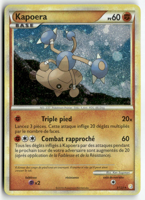 2010 HeartGold SoulSilver - Kapoera Holo