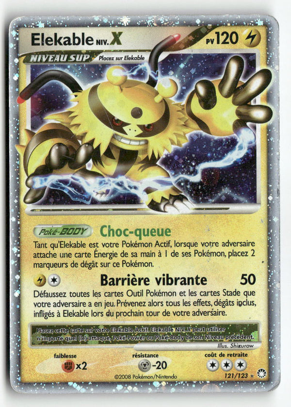 2008 Trésors Mystérieux - Elekable Niv.X Holo
