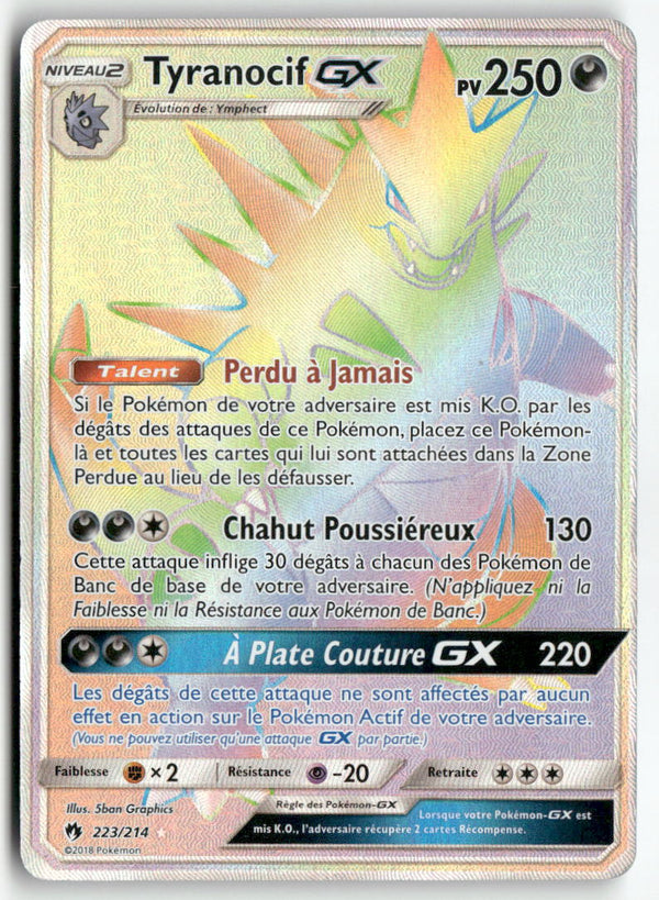 2018 Tonnerre Perdu - Tyranocif GX