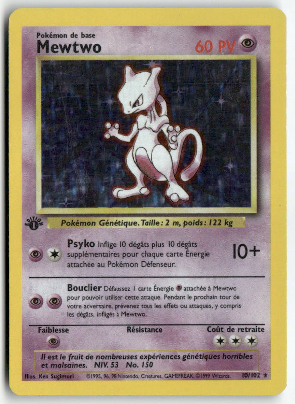 1999 Set de Base Ed.1 - Mewtwo Holo