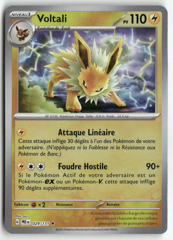 2025 Evolutions Prismatiques - Voltali Rev. Masterball