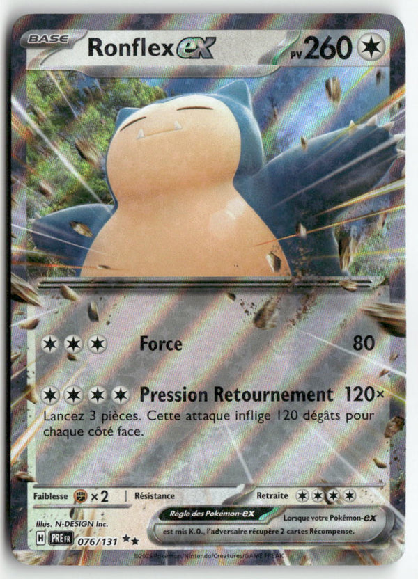 2025 Evolutions Prismatiques - Ronflex ex