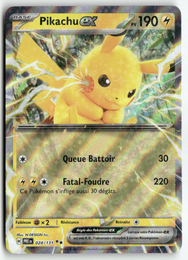 2025 Evolutions Prismatiques - Pikachu ex