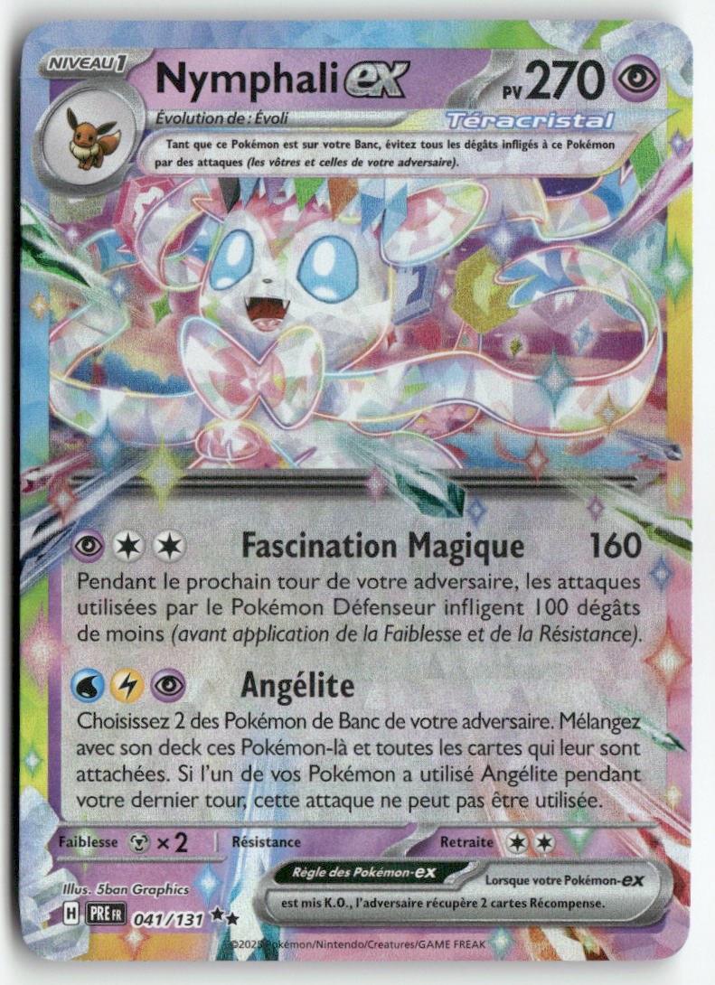 2025 Evolutions Prismatiques - Nymphali ex