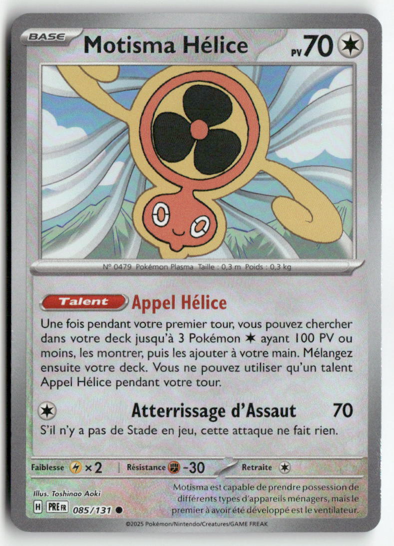 2025 Evolutions Prismatique - Motisma Hélice Rev. Masterball