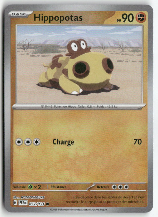 2025 Evolutions Prismatique - Hippopotas Rev. Masterball