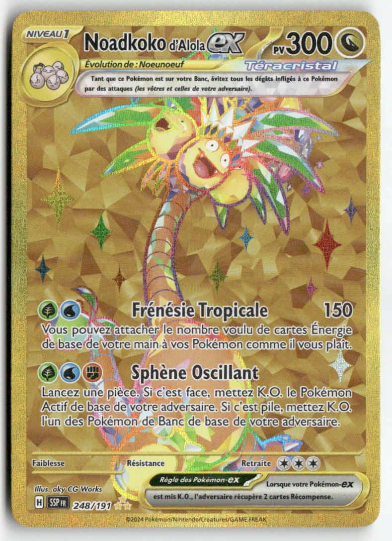 2024 Etincelles Déférlantes - Noadkoko d'Alola ex