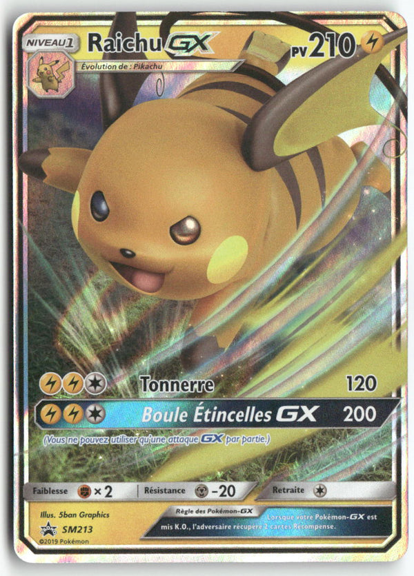 2018 Soleil & Lune Promo - Raichu GX