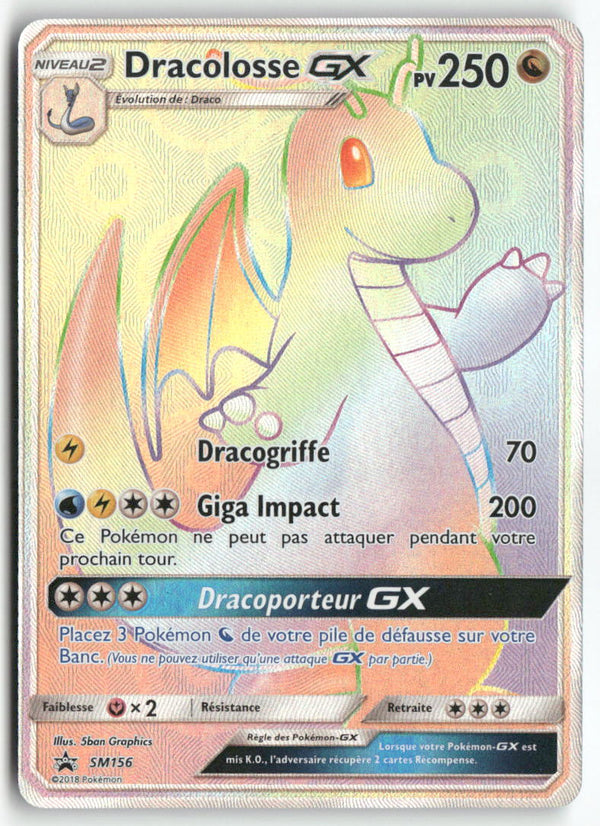 2018 Soleil & Lune Promo - Dracolosse GX