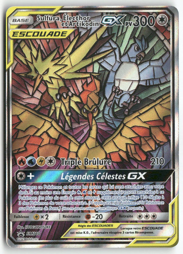 2019 Soleil & Lune Promo - Sulfura, Electhor et Artikodin GX