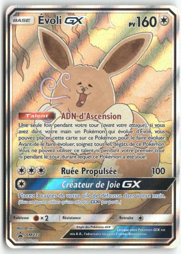 2019 Soleil & Lune Promo - Evoli GX
