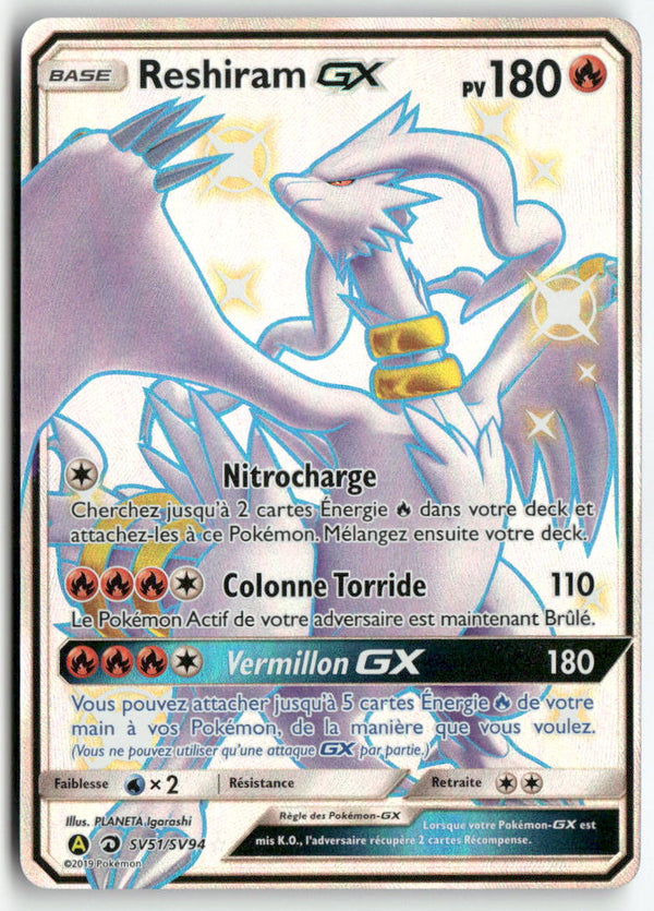 2019 Destinées Occultes - Reshiram GX