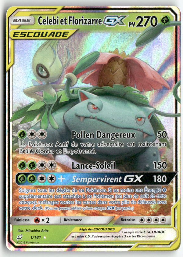 2019 Duo de Choc - Celebi et Florizarre GX