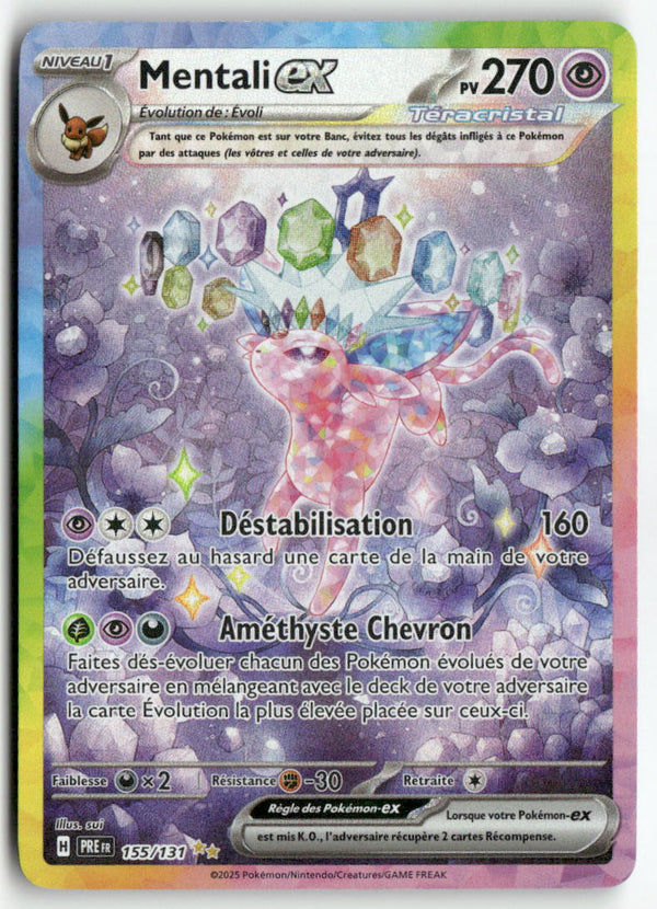 2025 Evolutions Prismatiques - Mentali ex