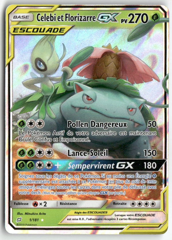 2019 Duo de Choc - Celebi et Florizarre GX