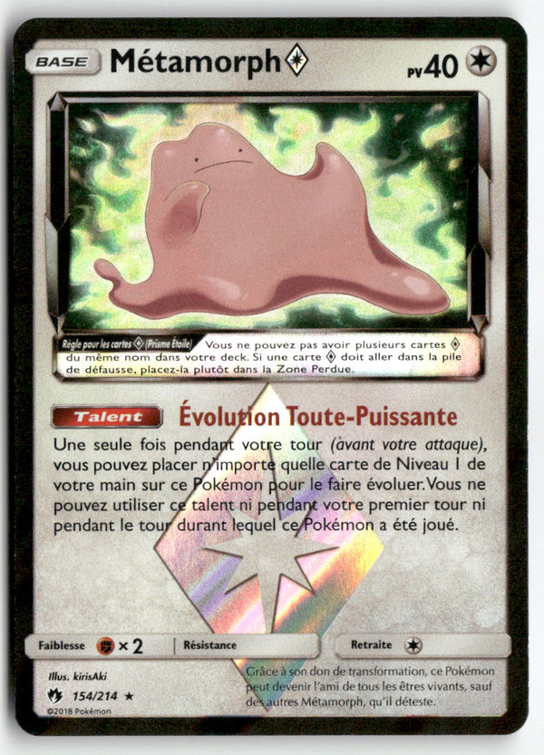 2018 Tonnerre Perdu - Métamorph Prisme