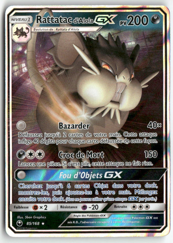 2018 Tempête Céleste - Rattatac d'Alola GX