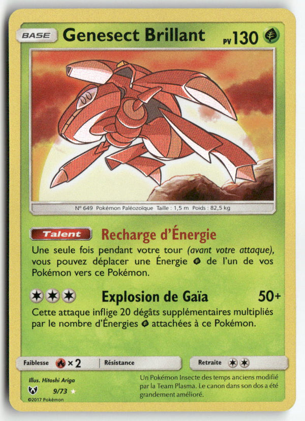 2017 Légendes Brillantes - Genesect Brillant
