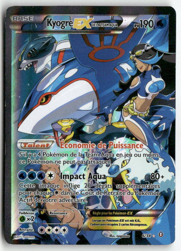 2015 Double Danger - Kyogre EX de la Team Aqua