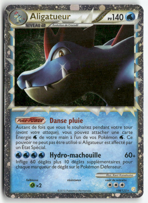 2010 HeartGold SoulSilver - Aligatueur Holo