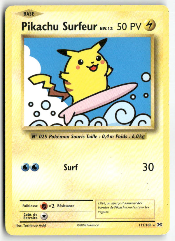 2016 Évolutions - Pikachu Surfeur