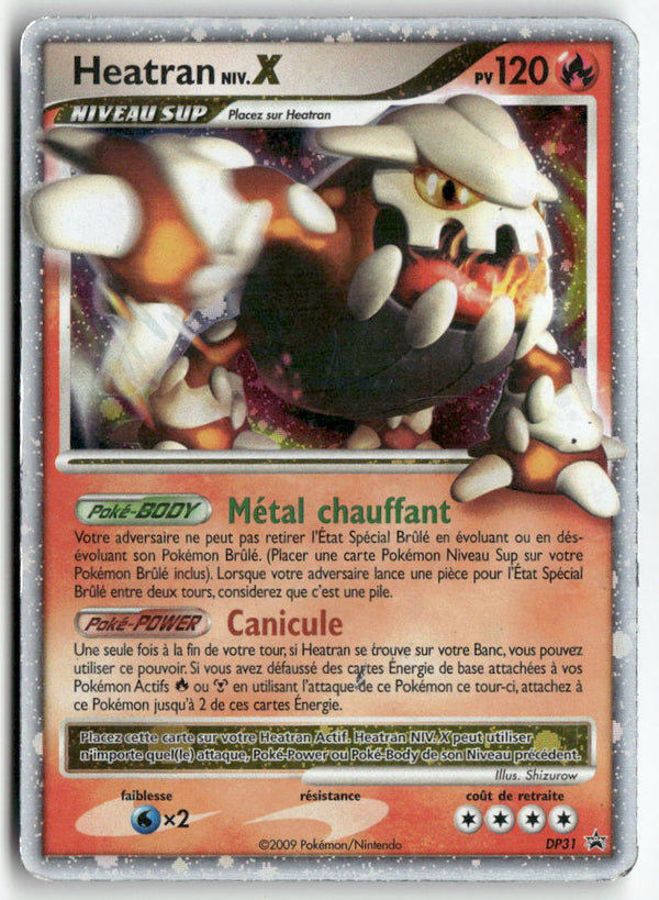 2009 Diamant & Perle Promo - Heatran Niv. X Holo
