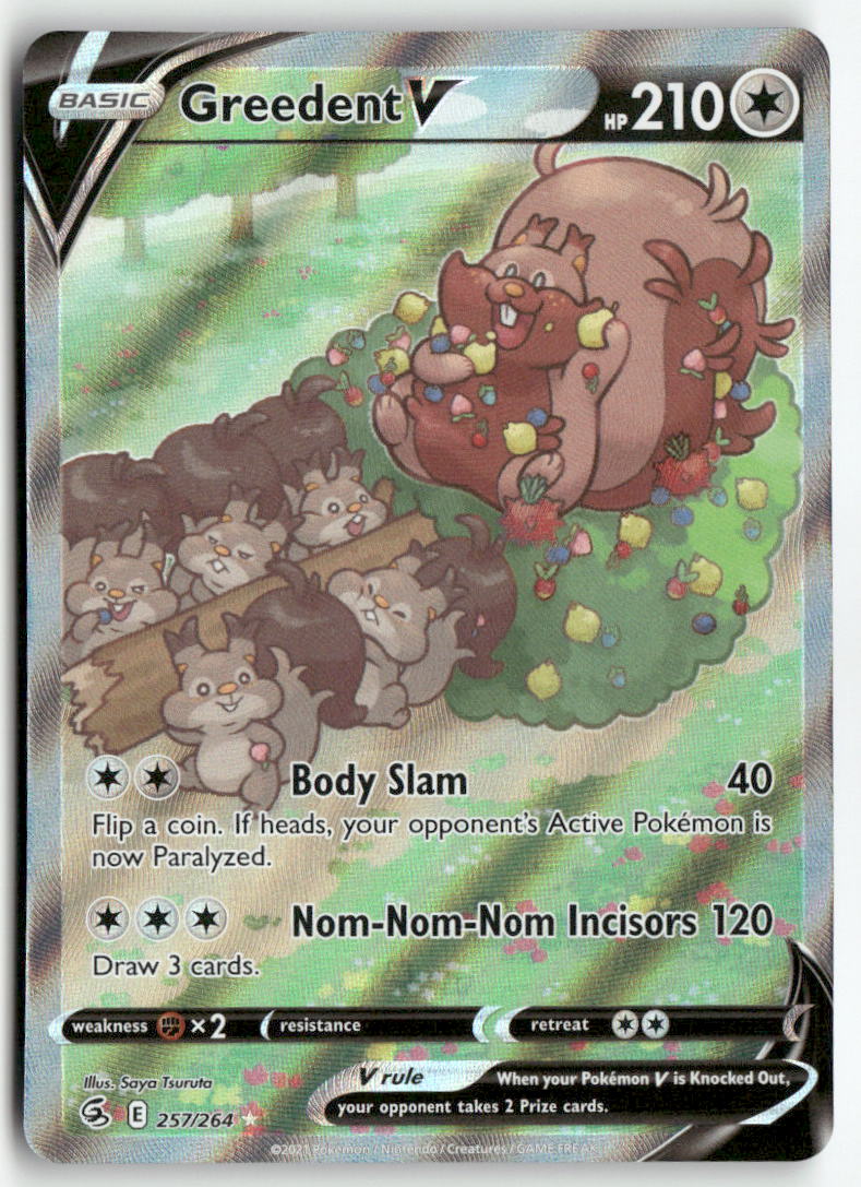 2021 Fusion Strike -Greedent V