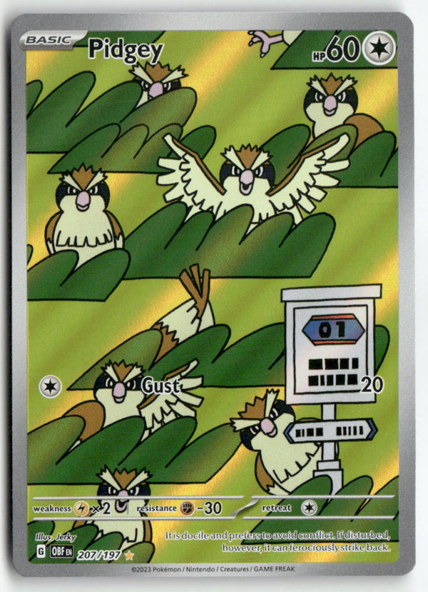2023 Obsidian Flames - Pidgey
