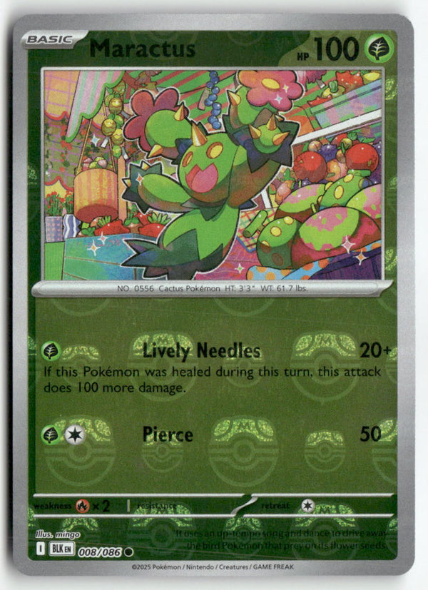 2025 Black Bolt - Maractus Master Ball