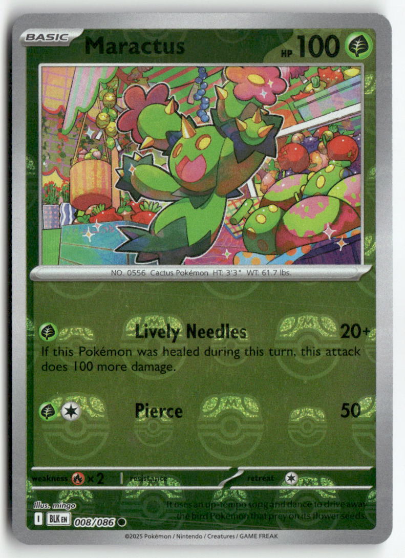 2025 Black Bolt - Maractus Master Ball