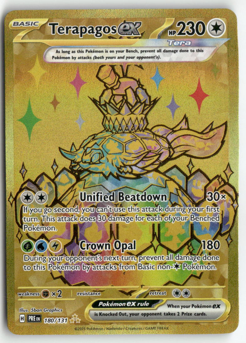 2025 Prismatic Evolutions - Terapagos ex