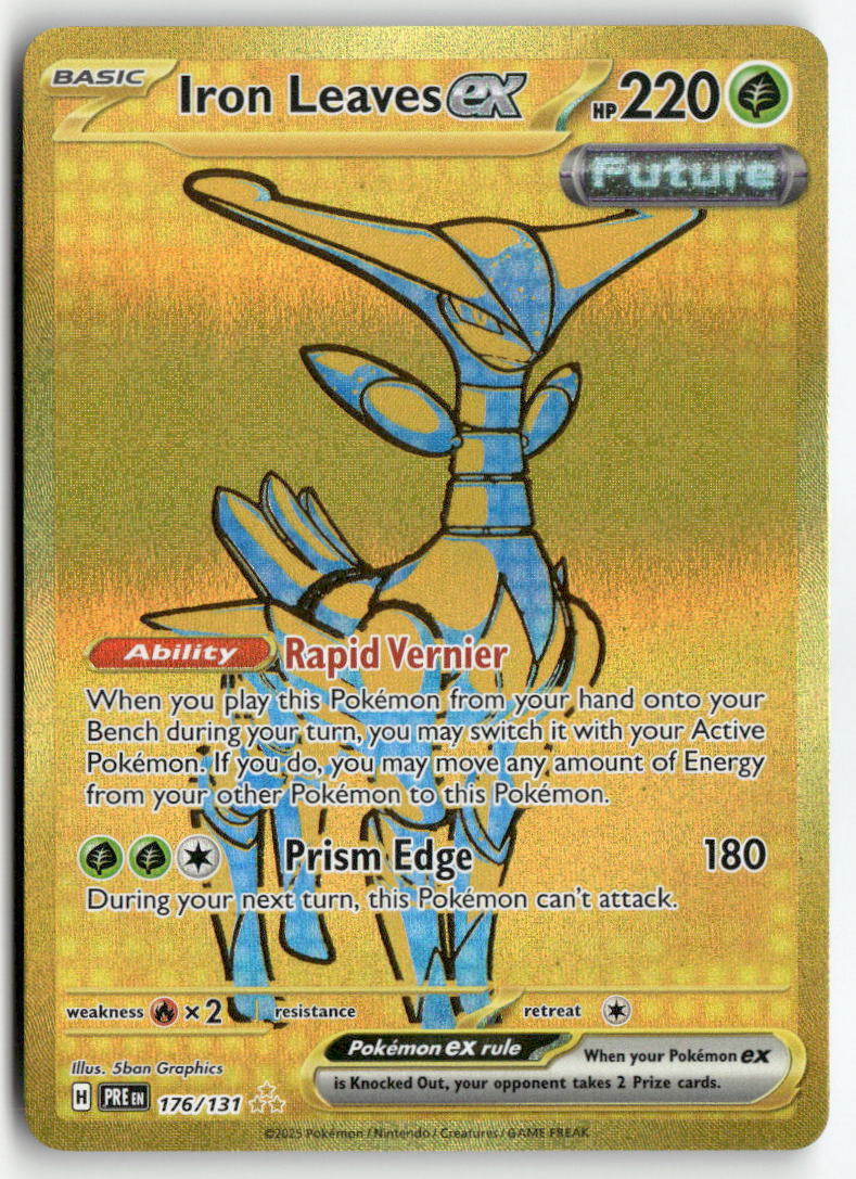 2025 Prismatic Evolutions - Iron Leaves ex