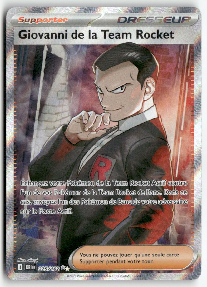 2025 Rivalités Déstinées - Giovanni de la Team Rocket