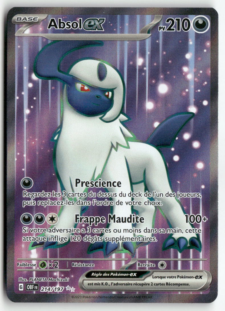 2023 Flammes Obsidiennes - Absol ex