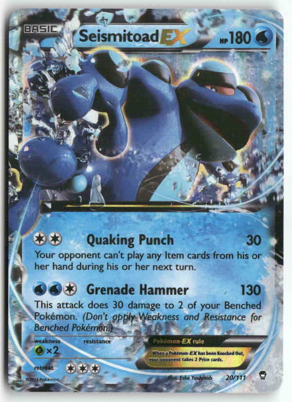 2014 Furious Fists - Seismitoad EX