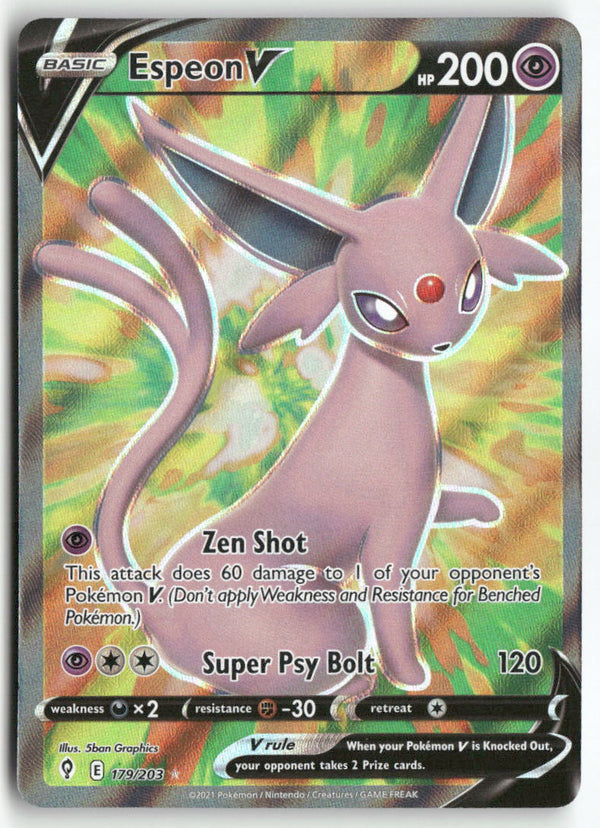 2021 Evolving Skies - Espeon V