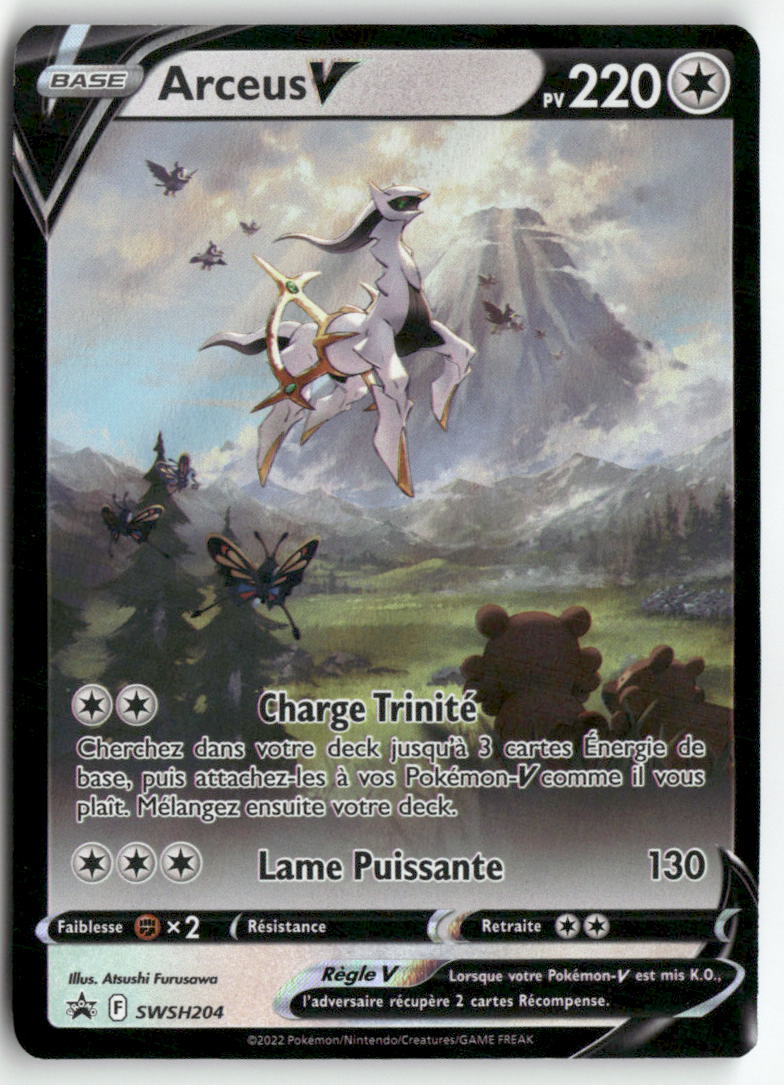 2022 Epée & Bouclier Promo - Arceus V