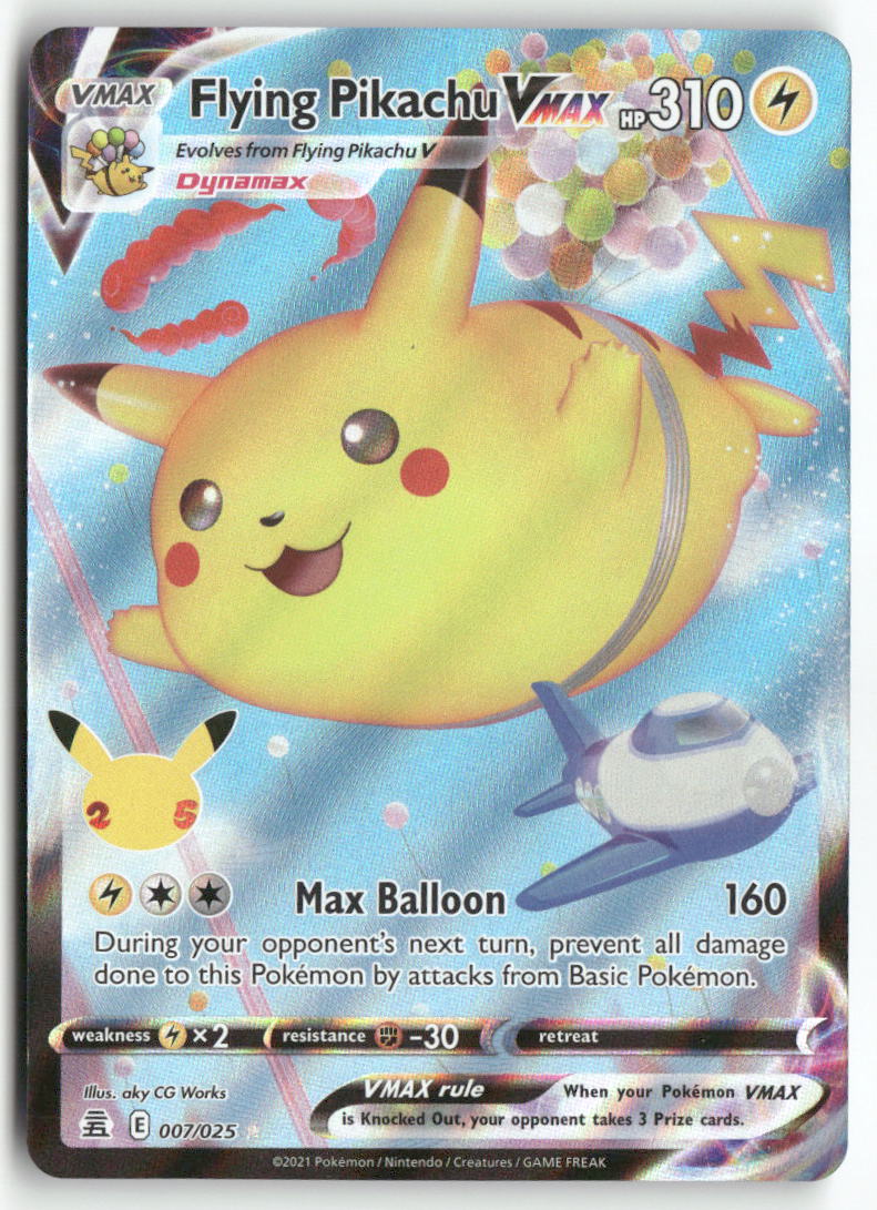 2021 Celebrations - Flying Pikachu VMAX