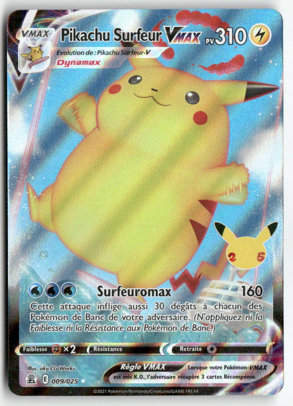2021 Celebrations - Pikachu Surfeur VMAX